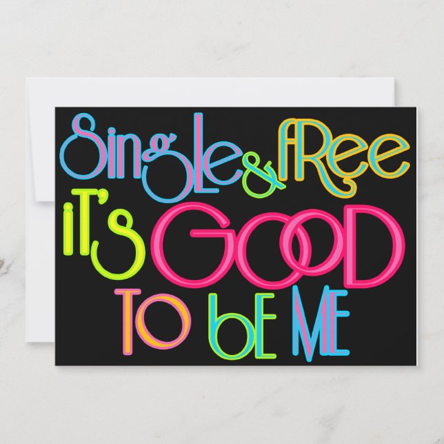 Invitación Solo y libre (Anverso)