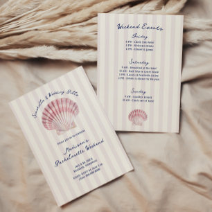 Invitación Solomillo de la Marina Rosa y las Campanas Bodas