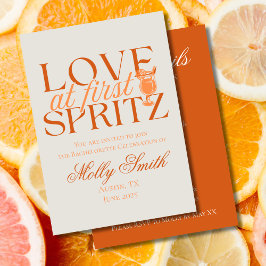 Invitación Soltero de Amor al Primer Spritz