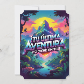 Invitación Solteros en aventura