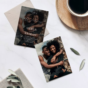 Invitación Sombras - Boda de fotos