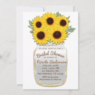 Invitación Sombras de Moda rusa en Mason Jar
