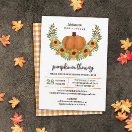 Invitación Sombras giratorias género calabaza neutro