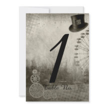 Sombrero de copa alto de Carnaval Steampunk Número