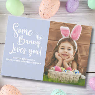 Invitación Some Bunny Loves You Easter Photo