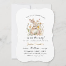 Somebunny Special Wildflowers Spring Baby Shower