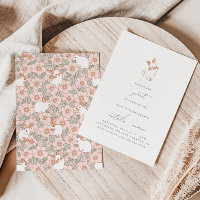 Somebunny Sweet Spring Floral Chicas 1er cumpleaño