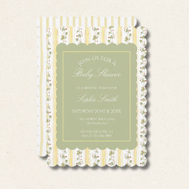 Invitación Something berry sweet is coming baby shower