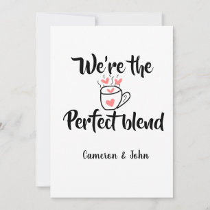 Invitación Somos el nombre del día de San Valentín del amor p
