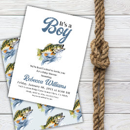 Invitación Somos el pequeño pescador más emocionado de Reel B