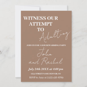 Invitación Somos testigos de nuestro intento de adular al fie
