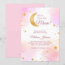 Soñador Rosa Estamos Encima de la Luna Niña Baby S