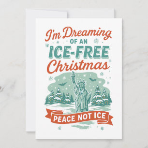 Invitación Soñando con una Navidad sin HIELO