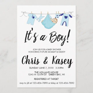 Invitación Soñando que es un niño