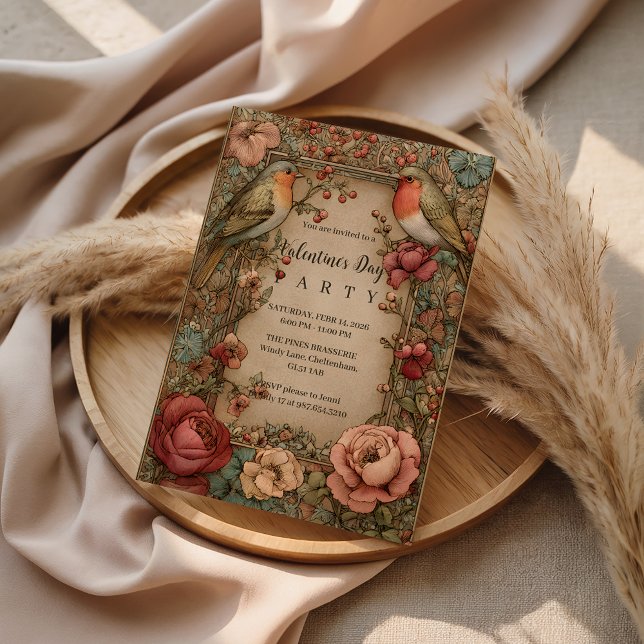 Invitación Songbirds & Roses Valentine Party (Subido por el creador)