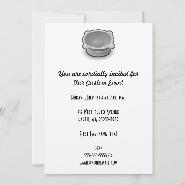 Invitación Sonido (Anverso)