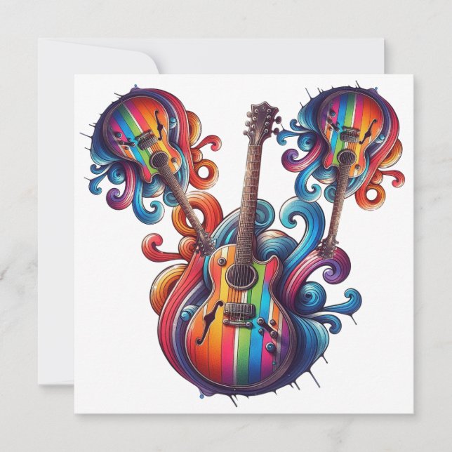 Invitación Sonido de goteo (Anverso)