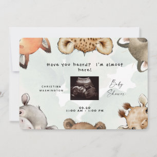 Invitación Sonó el ultrasonido de los oídos de los animales d