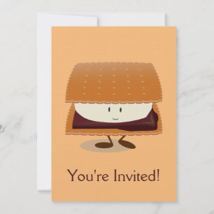 Invitación Sonriendo S'more