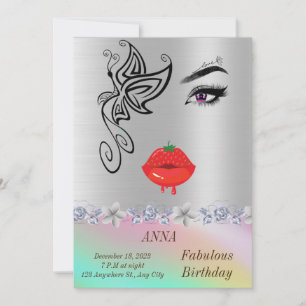 Invitación Sonrisa es el mejor maquillaje  Tattoo   Lips