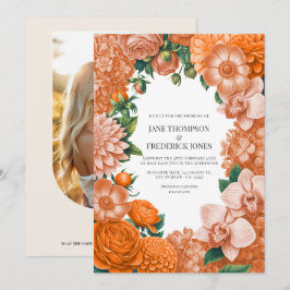 Invitación Sorbet de melocotón, rubor de melón y resplandor d