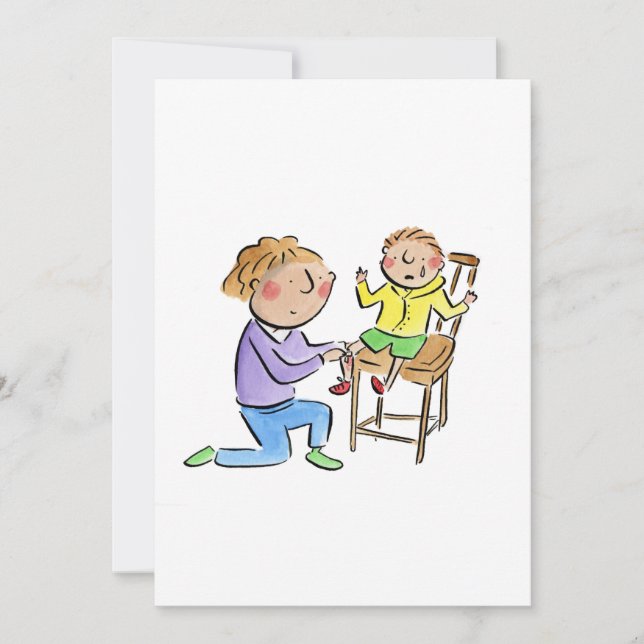 Invitación Sore Knee (Anverso)