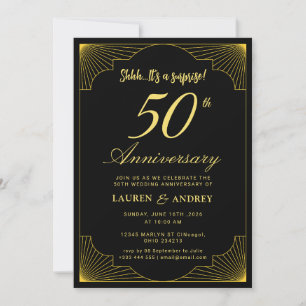Invitación Sorpresa 50 Aniversario de Boda