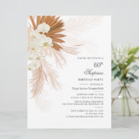 Sorpresa 60.º Fiesta tropical de cumpleaños sorpre