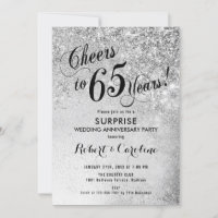 Sorpresa 65º aniversario Boda - Plata