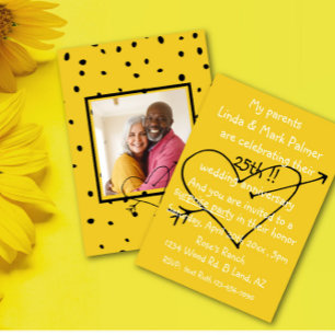 Invitación Sorpresa Boda Aniversario Fun Fiesta Foto