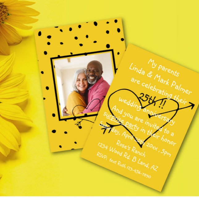 Invitación Sorpresa Boda Aniversario Fun Fiesta Foto (Subido por el creador)
