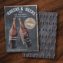 Sorpresa de Cheers y Cervezas Cumpleaños 50