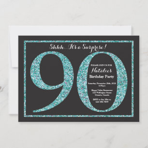 Invitación sorpresa de cumpleaños 90 cumpleaños co