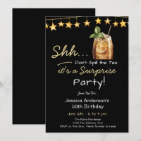 Sorpresa de cumpleaños Revela el secreto