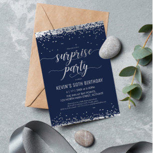 Invitación sorpresa de fiesta - Elegante invitació
