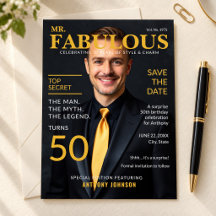 Sorpresa de foto de Sr. Fabuloso Cumpleaños 50 Sav