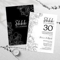 Sorpresa de negro y blanco 30 aniversario