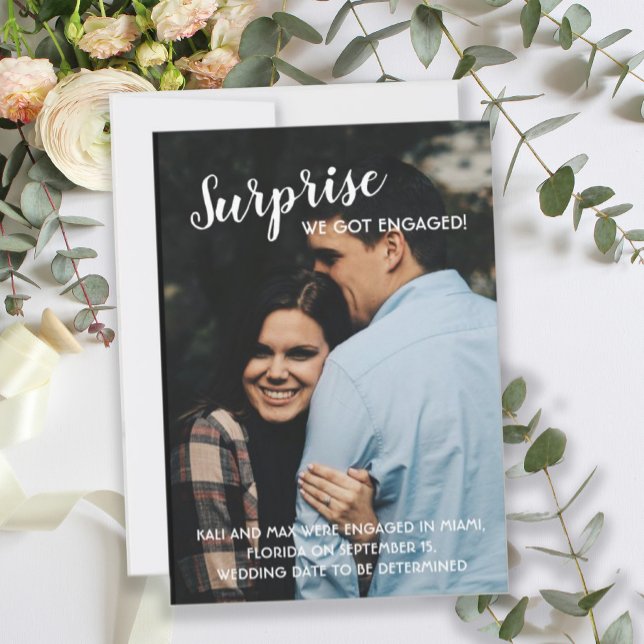 Invitación Sorpresa: foto de compromiso (Subido por el creador)