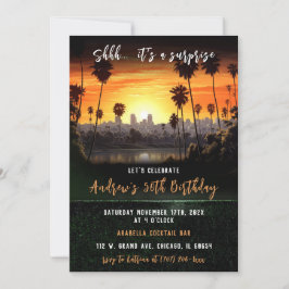 Invitación Sorpresa personalizada 50 años para los hombres