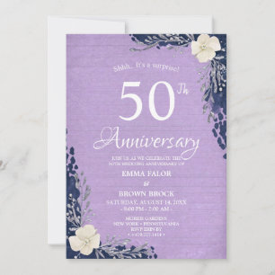 Invitación Sorpresa por 50 Aniversario de Boda