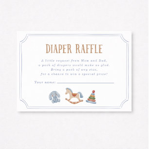 Invitación Sorteo de Pañales de Caballo Mecedor