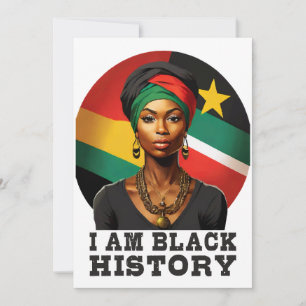 Invitación Soy historia negra