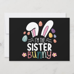 Invitación Soy la pareja de hermanas de la familia Bunny East