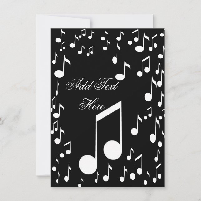 Invitación Soy música, Celebrate_ (Anverso)