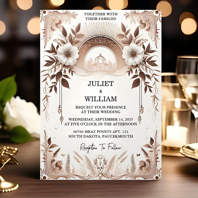 Invitación Soy simple Boda de renovación de voto matrimonial  (Subido por el creador)