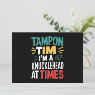 Invitación Soy un imbécil en el debate Tim Walz 2024