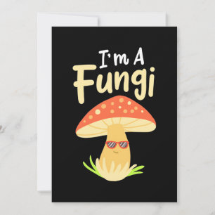 Invitación Soy una seta Fungi