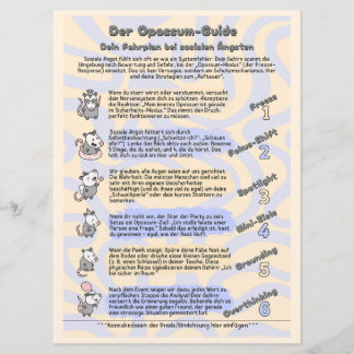 Invitación Sozialphobie Handout Psychoedukation *Download*