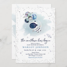 Space Boy Baby Shower Galaxy Baby Shower Inv