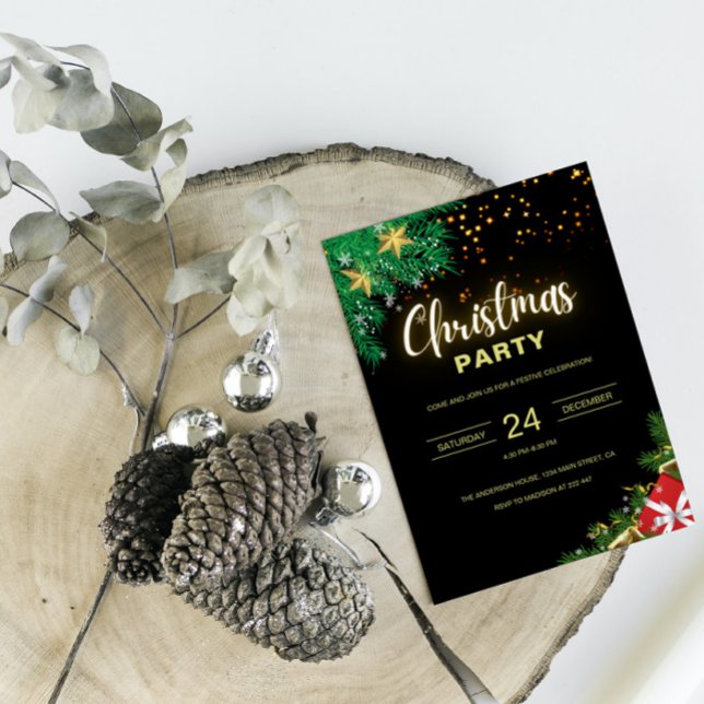 Invitación Sparkle Navidad   (Subido por el creador)